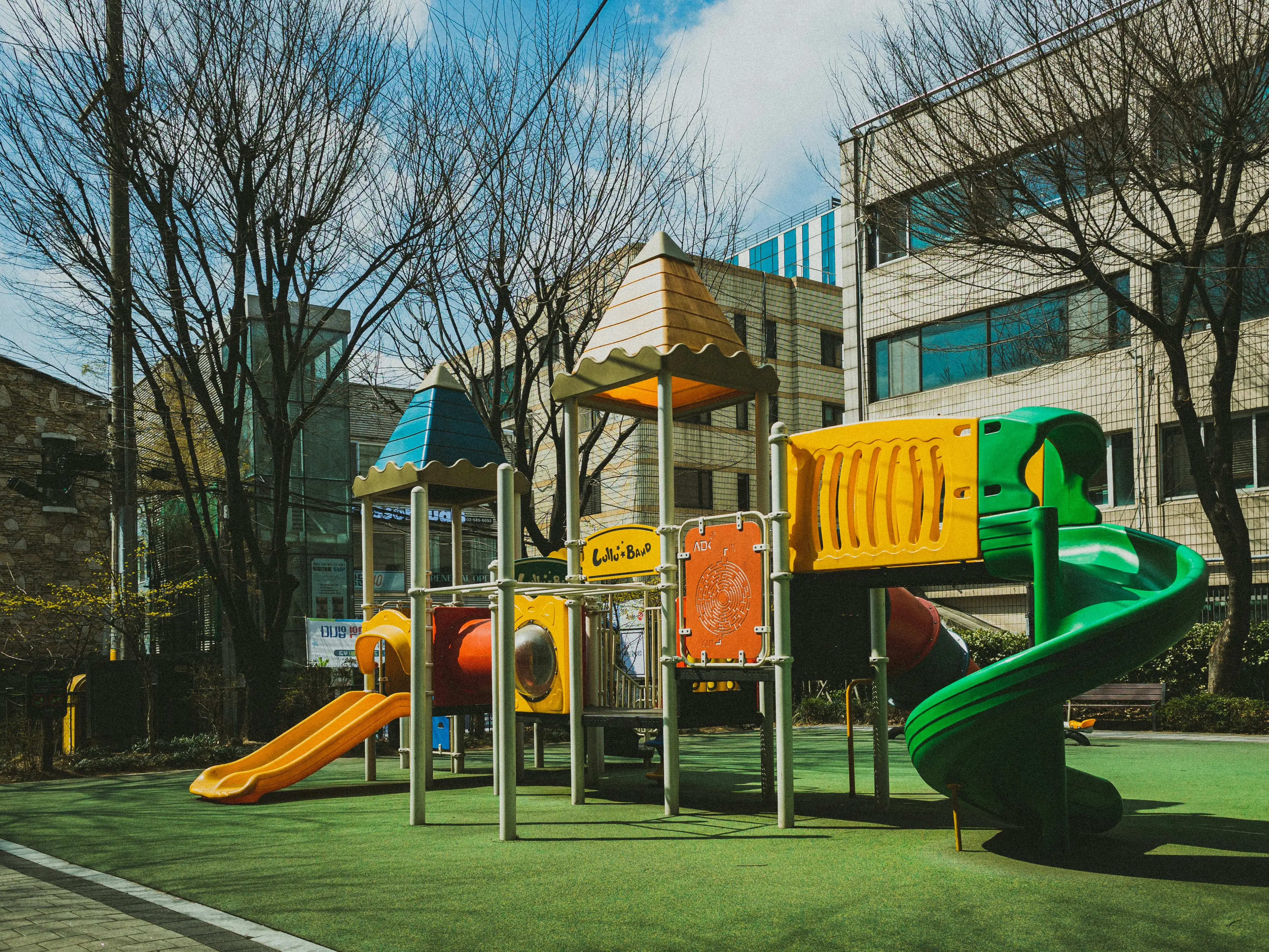 Themed playgrounds for children